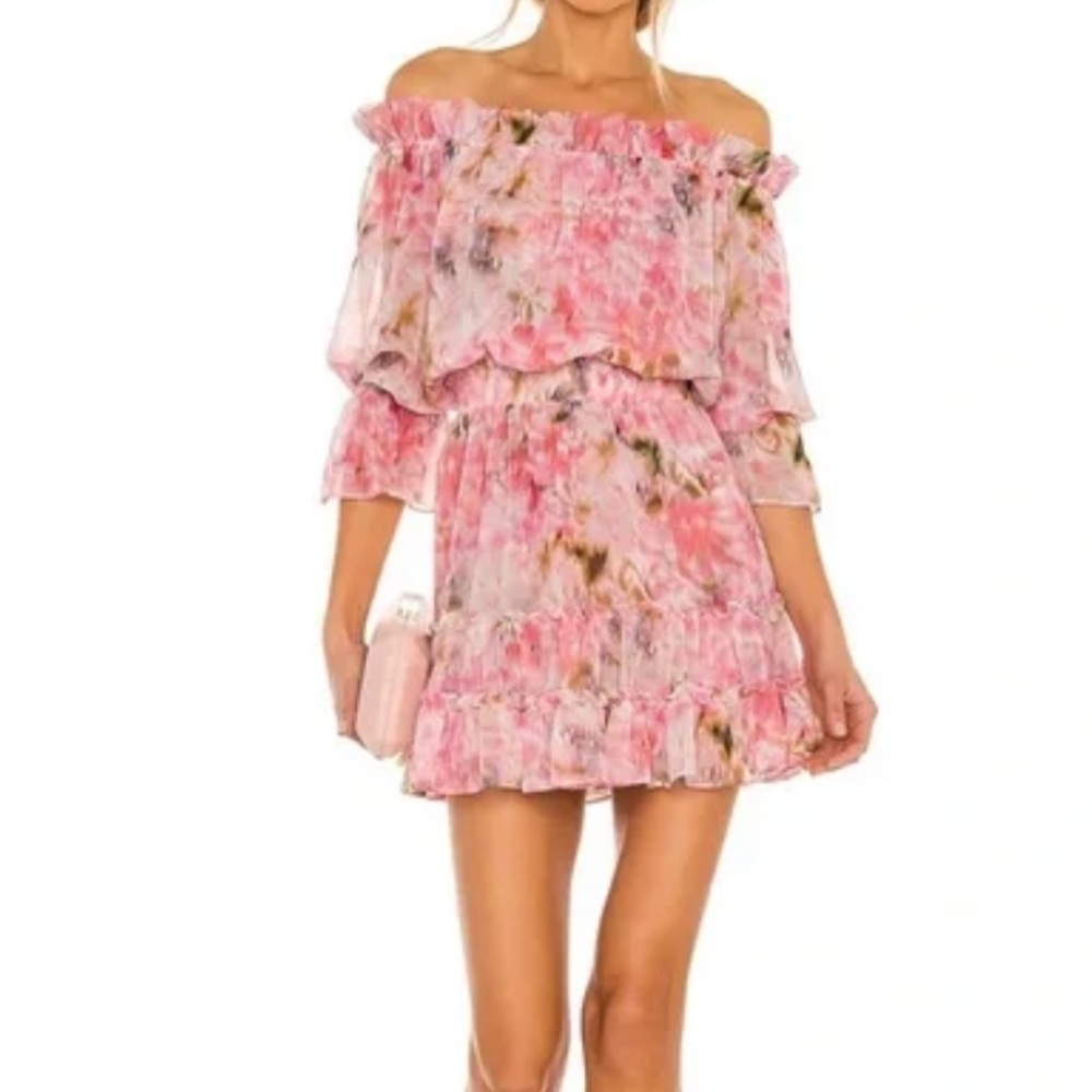 Worn once Misa floral dress